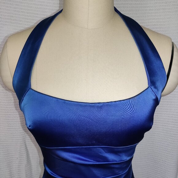 Cache Blue Halter Dress - Picture 4 of 16